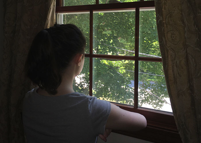 Looking Out a Window